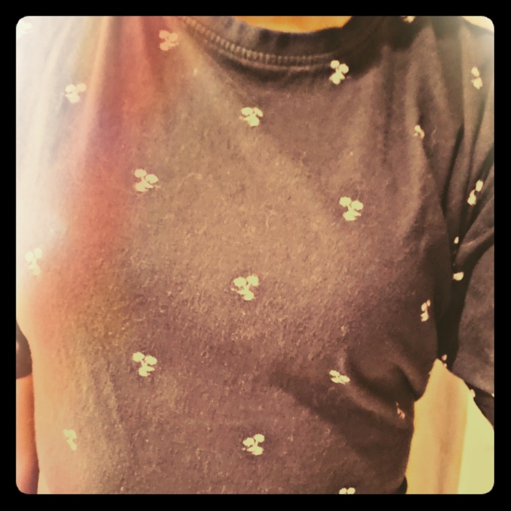 Blue tee shirt